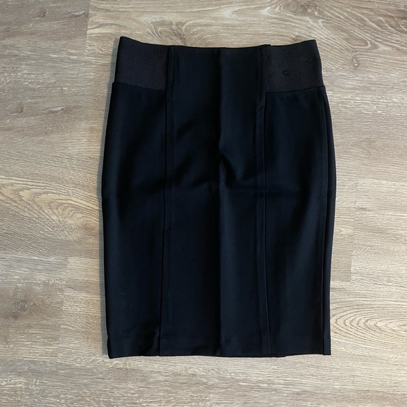 Black Pencil Skirt - Picture 1 of 4